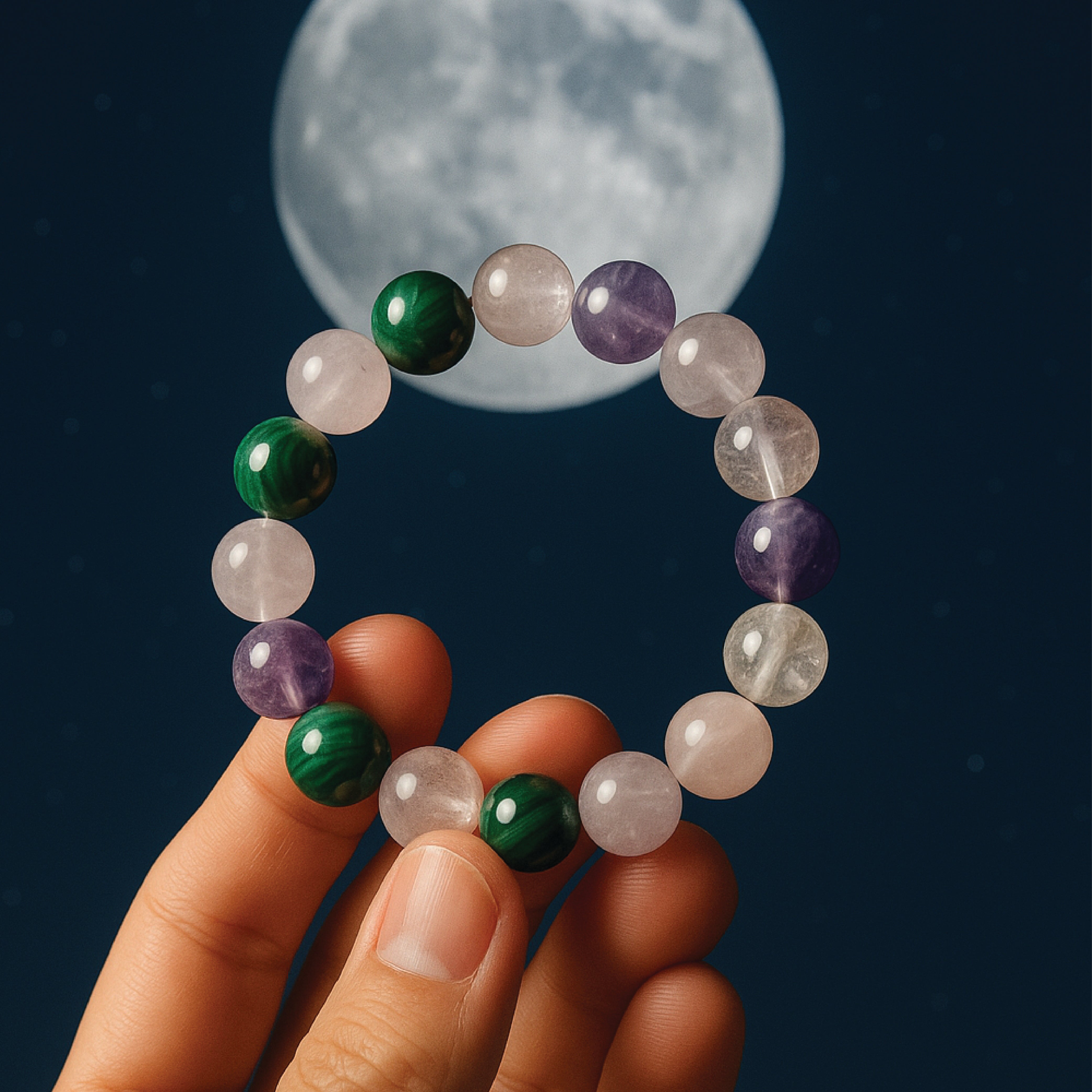 Ways to Energies Crystal Bracelet
