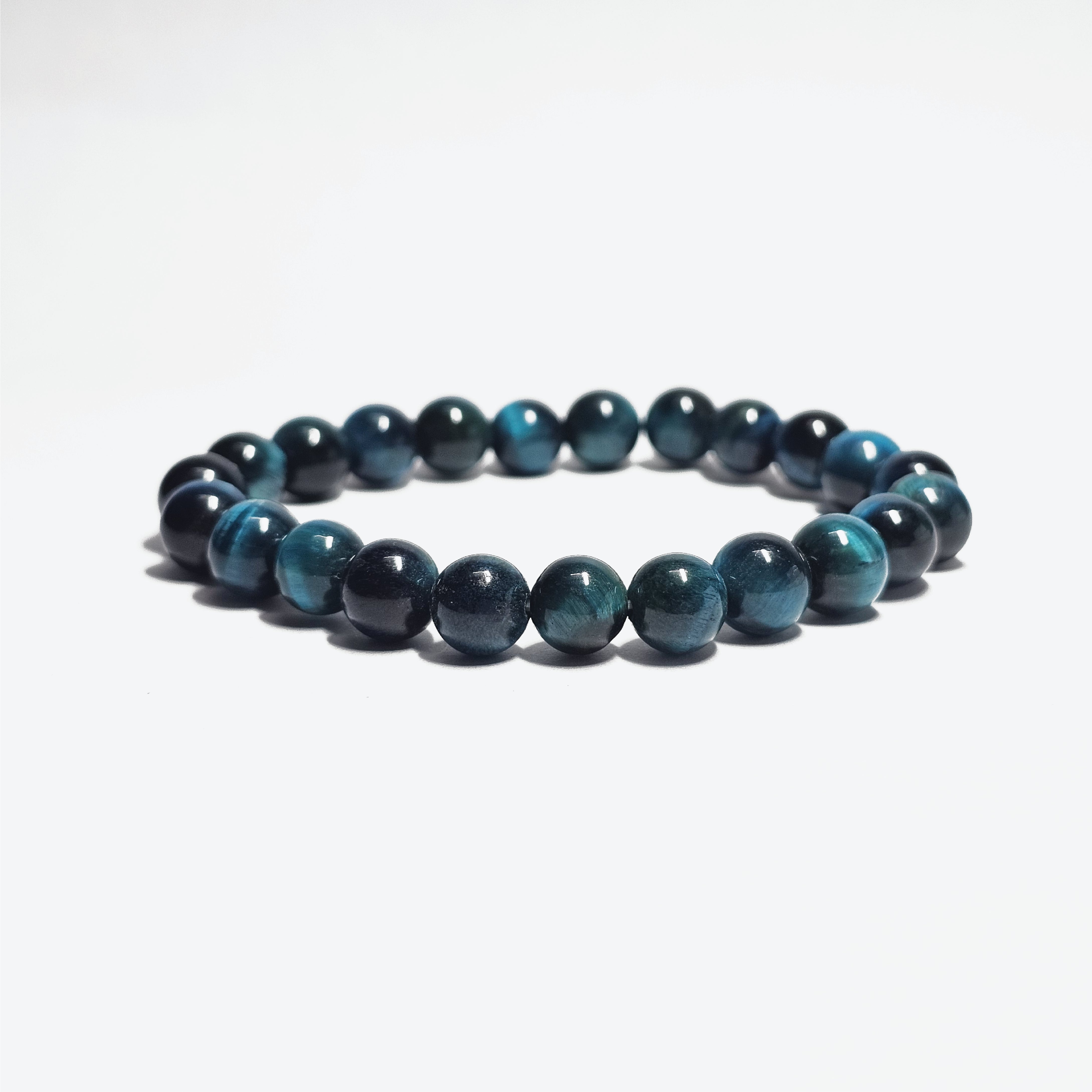 Blue Tiger’s Eye Bracelet – Insight & Calm